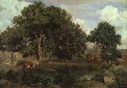  Jean Baptiste Camille  Corot Forest of Fontainebleau China oil painting reproduction